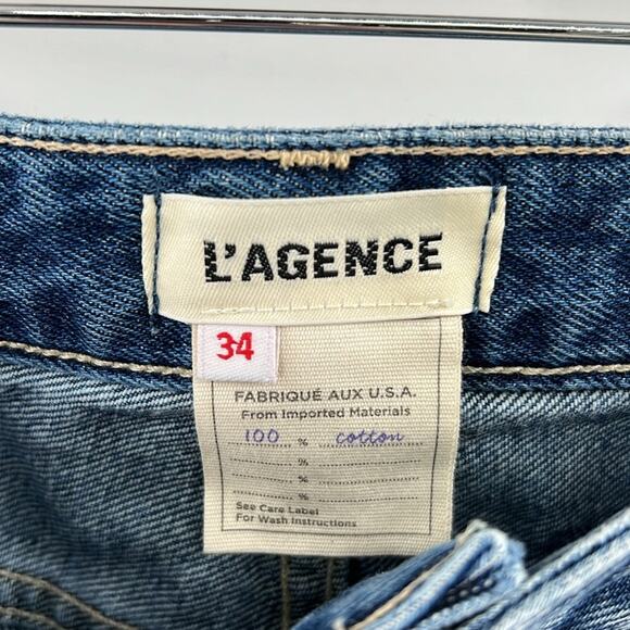L'AGENCE Women's Milana Low Rise Stovepipe Jeans - Granada - 34 - New with tags - Picture 5 of 8